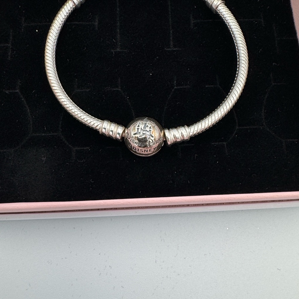 Pandora Silver Bracelet with Disney Charm
